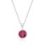 Picture of JULY            , 5mm BEZEL PENDANT with CHAIN